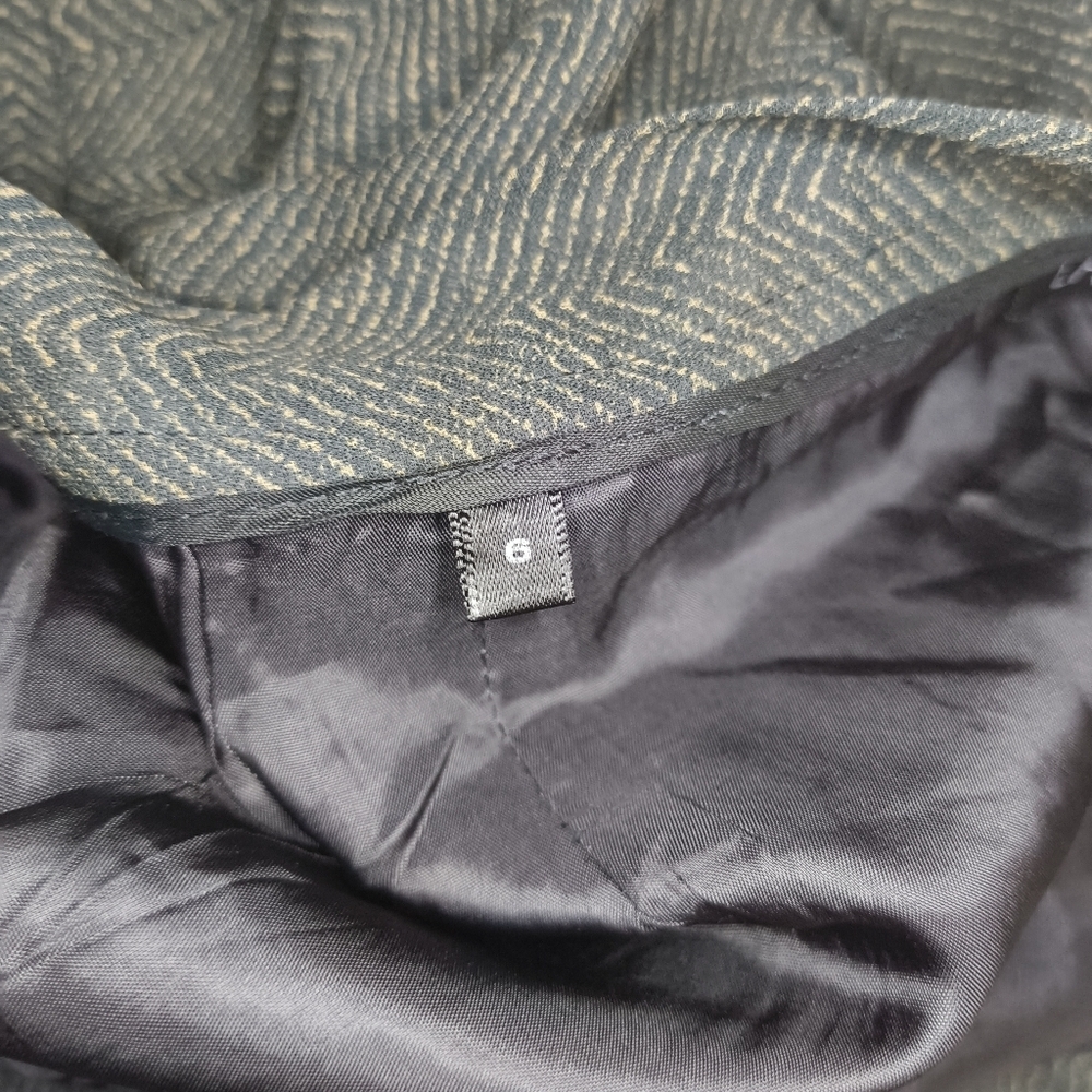 Lafayette 148 New York Dark Gray Maxi Skirt 11 - Picture 4 of 4